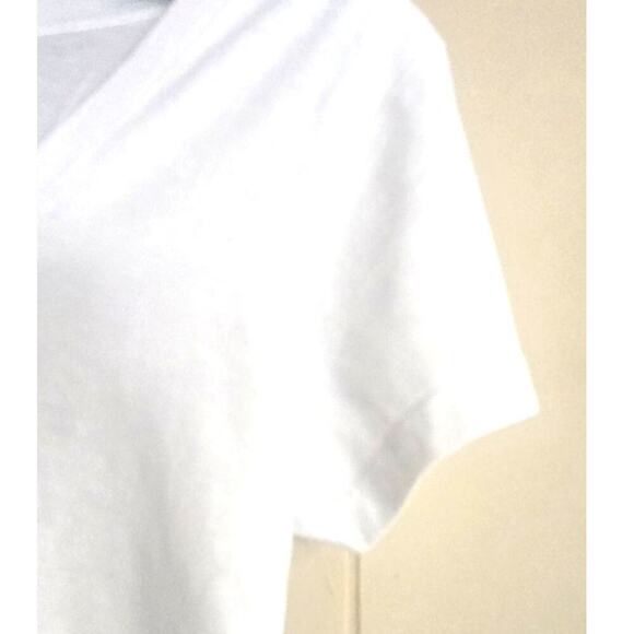 Psycho Bunny Ladies Pre-Loved Size Medium White Tee - Picture 4 of 4